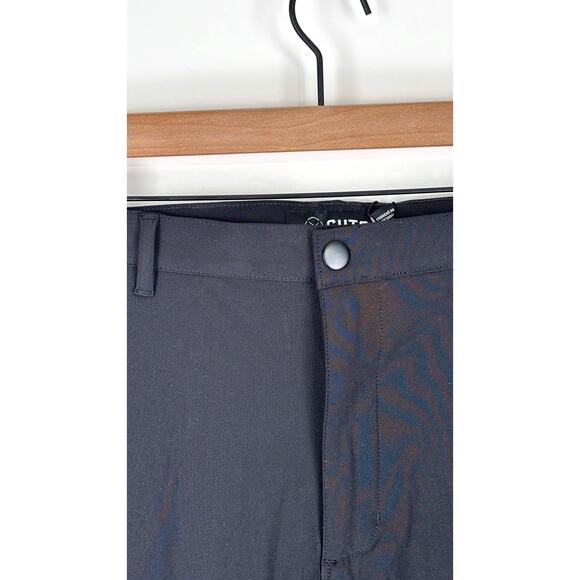 Cuts Mens Stretch Slim Fit AO Jogger Pants Black Size Large Wrinkle Resistant - Picture 7 of 16